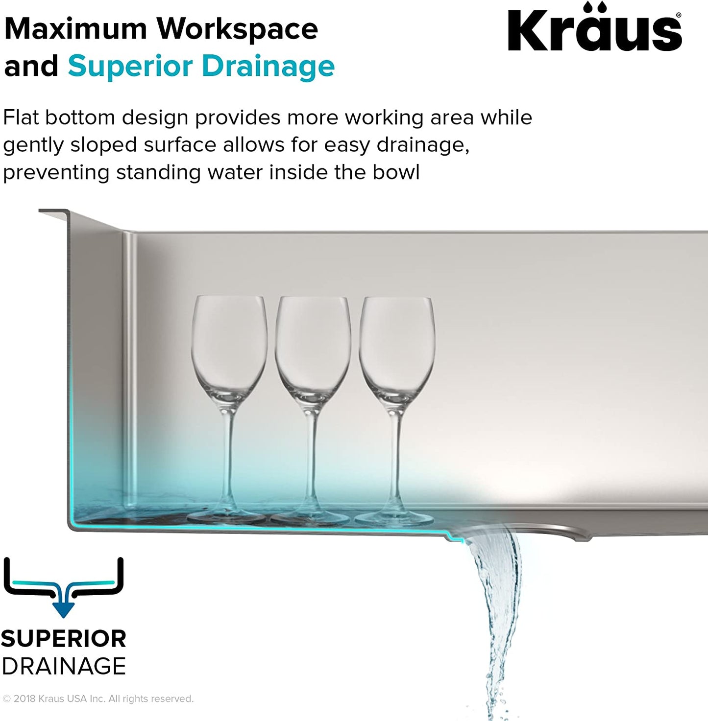 KRAUS 30-Inch 16 Gauge Standart PRO Kitchen Sink Combo Set with Bolden 18-Inch Kitchen Faucet and Soap Dispenser, Chrome KHU100-30-1610-53CH