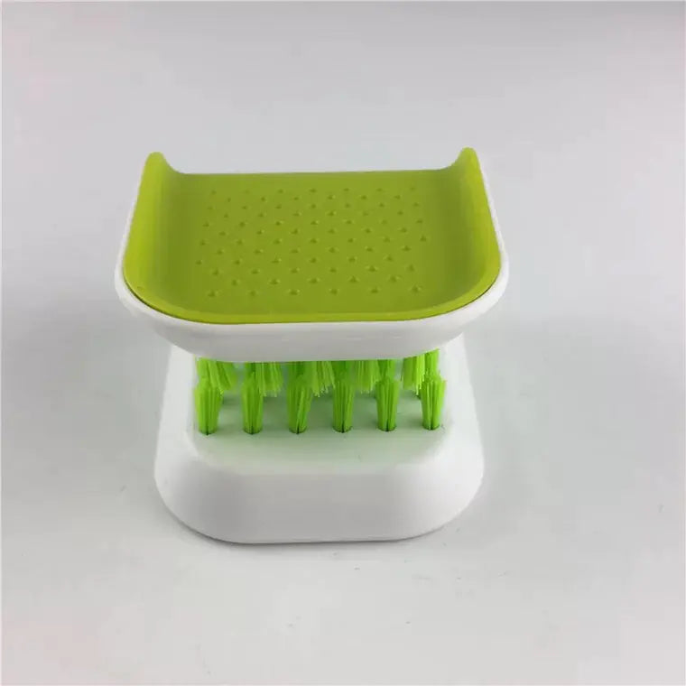 Double-Sided Cleaning Brush for Kitchen Utensils