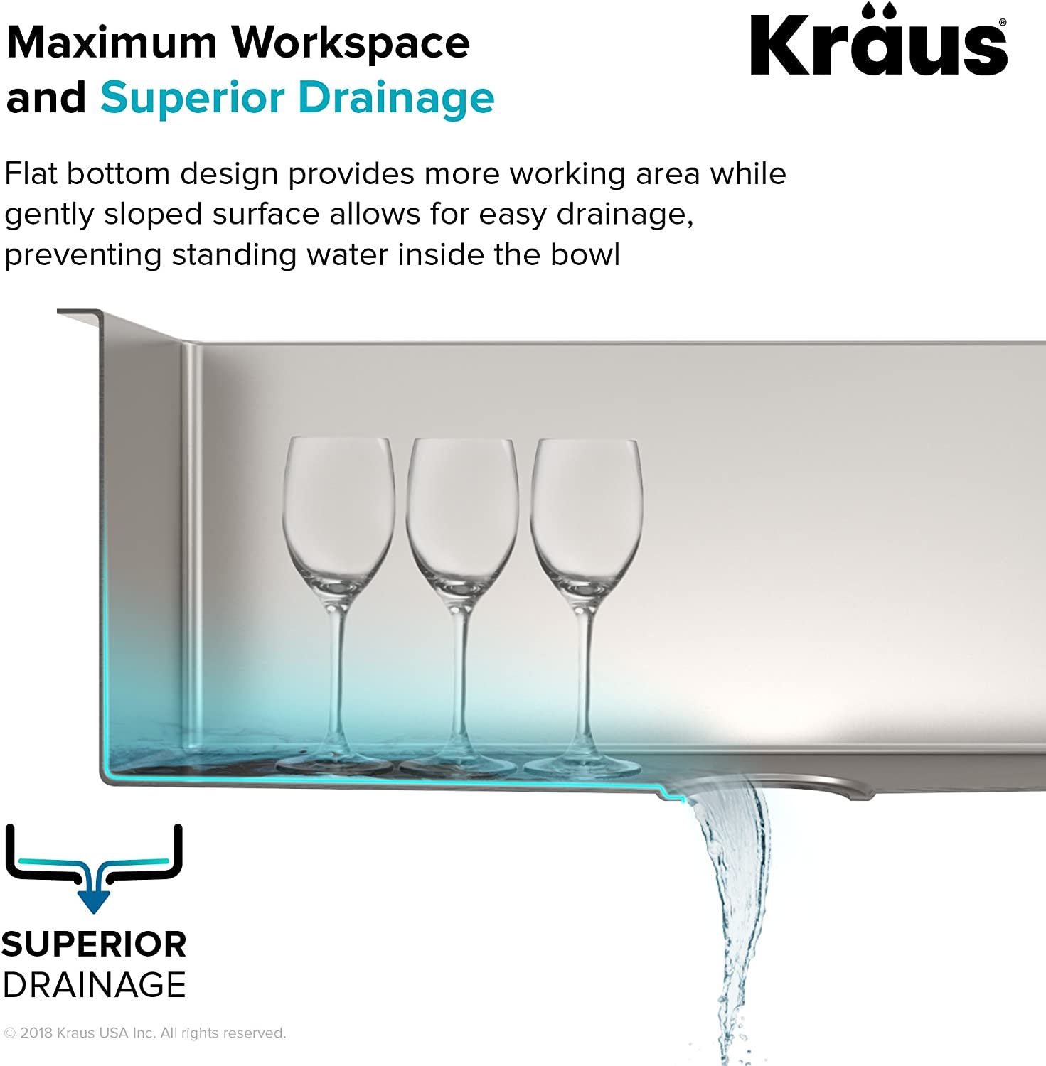 KRAUS 30-Inch 16 Gauge Standart PRO Kitchen Sink Combo Set with Bolden 18-Inch Kitchen Faucet and Soap Dispenser, Chrome KHU100-30-1610-53CH