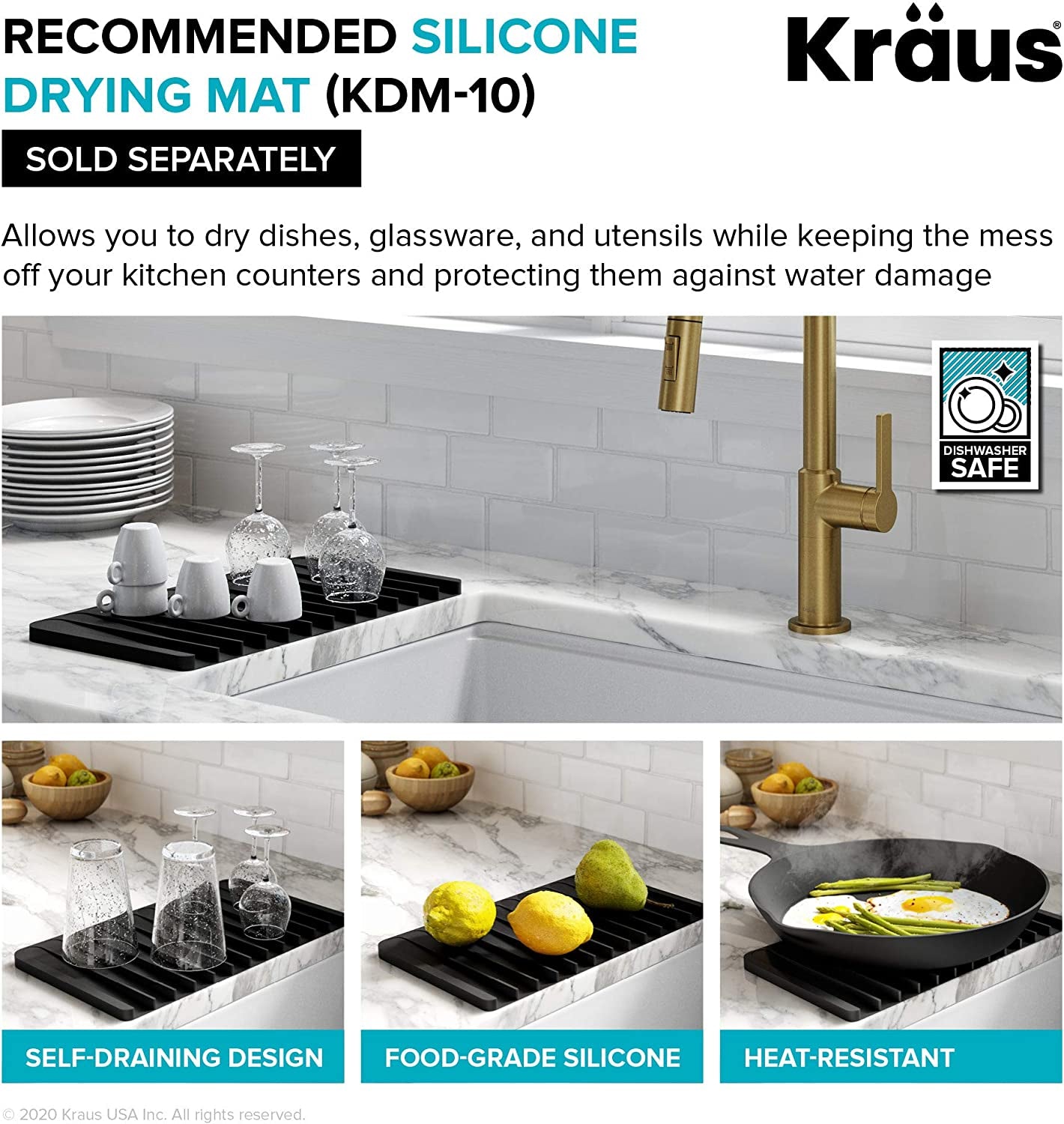 KRAUS 30-Inch 16 Gauge Standart PRO Kitchen Sink Combo Set with Bolden 18-Inch Kitchen Faucet and Soap Dispenser, Chrome KHU100-30-1610-53CH