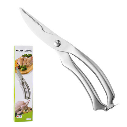 Heavy Duty Stainless Steel Kitchen Scissors (1pc)