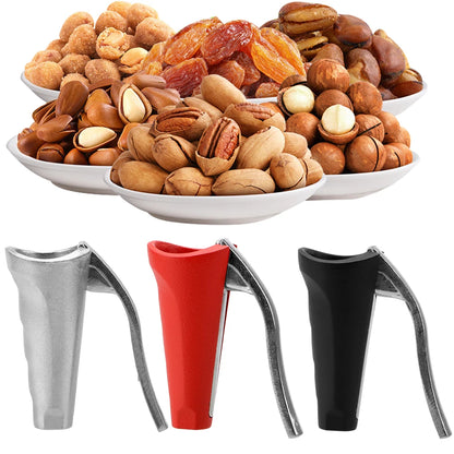 Hazelnut Walnut Pliers Quick Chestnut Gadgets Clip Sheller Opener Cutter Clamp Plier Funnel Shape Zinc Alloy Kitchen Tools