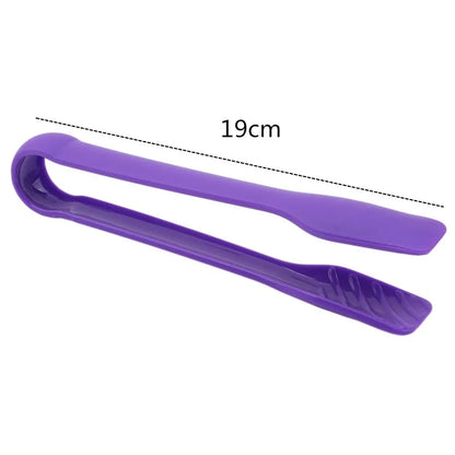 3pcs PP Silicone Food Tong Kitchen Tongs Non-slip Cooking Clip Clamp BBQ Salad Tools Grill Kitchen Accessories