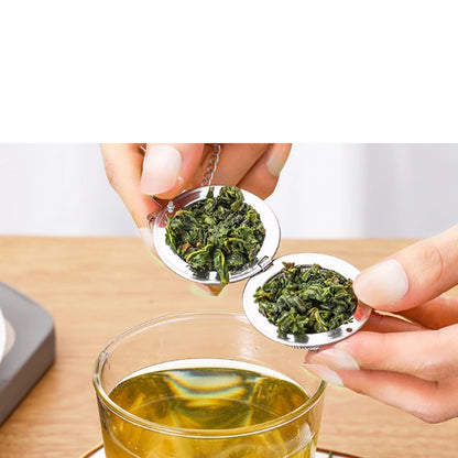 5pcs~1pcs Stainless Steel Spice Tea Ball Tea Infuser Sphere Locking  Strainer Mesh Infuser Tea Filter Strainers Kitchen Tools