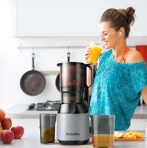 Wide-Mouth High-Capacity Juicer