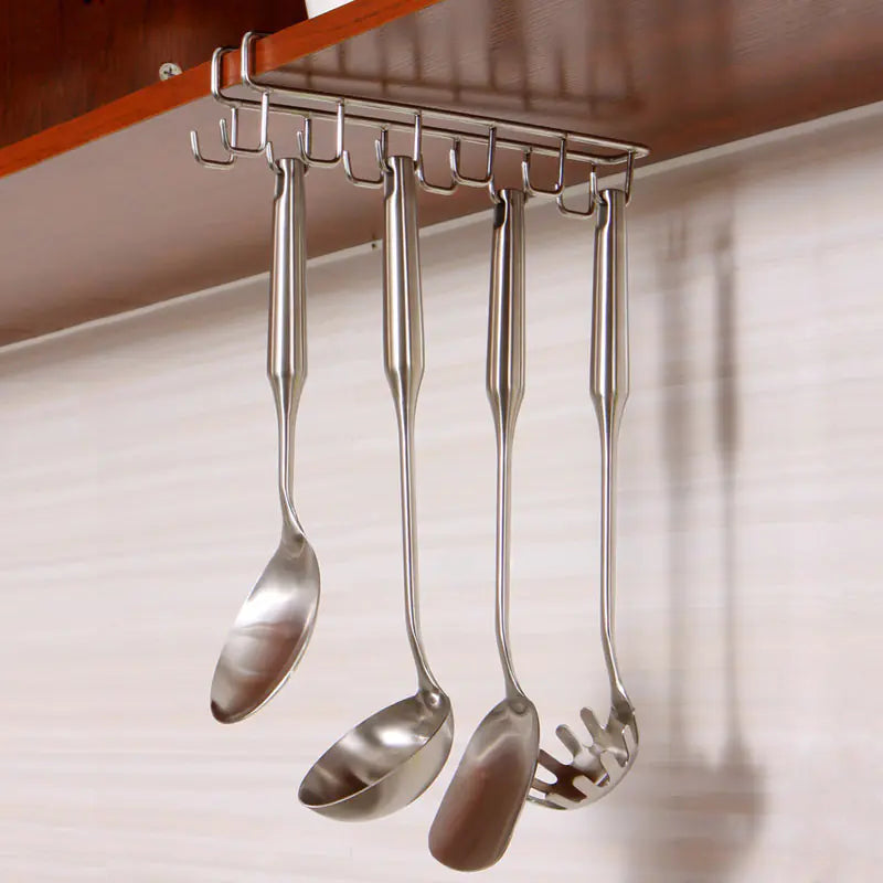 Stainless Steel Hooks for Kitchen Cup Storage