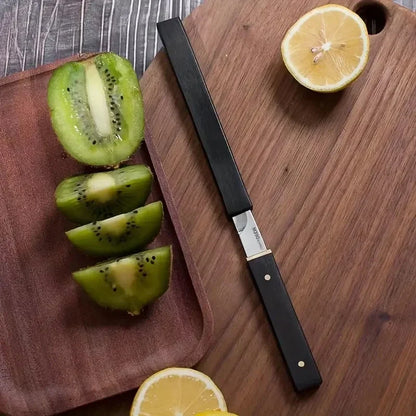 Forged Boning Meat Cleaver Knife Stainless Steel Mongolian Kitchen Hand Meat Fruit Knife Roasted Lamb Steak Knife with Cover