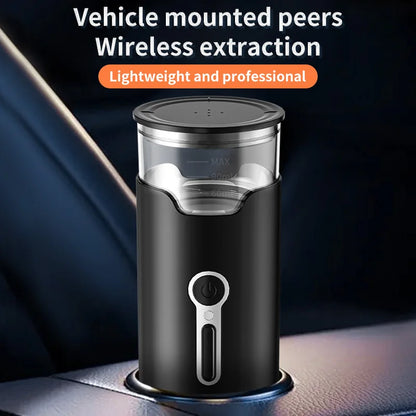 2024 New Small Portable Coffee Maker Electric Capsule Coffee Brewer Portable Coffee Machine Fit Coffee Powder and Coffee Capsule