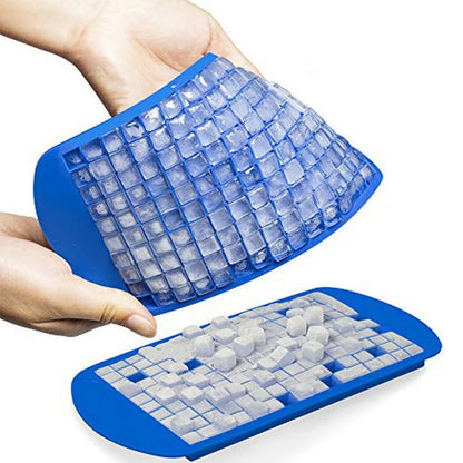 160-Grid Silicone Ice Cube Tray: Create Perfectly-Sized Ice Cubes with This Kitchen Essential!