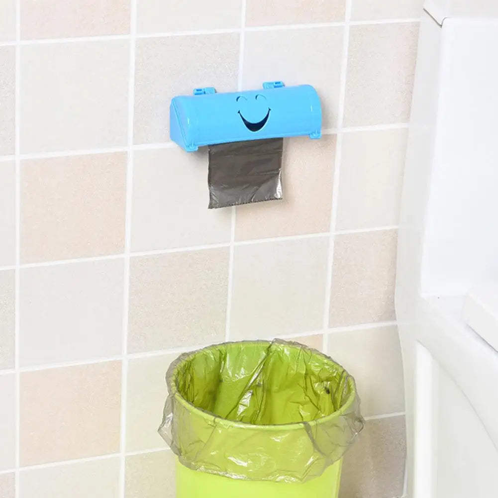 Wall-mounted Plastic Bag Storage Box Garbage Bag Storage Box Kitchen Bathroom Organizers Case