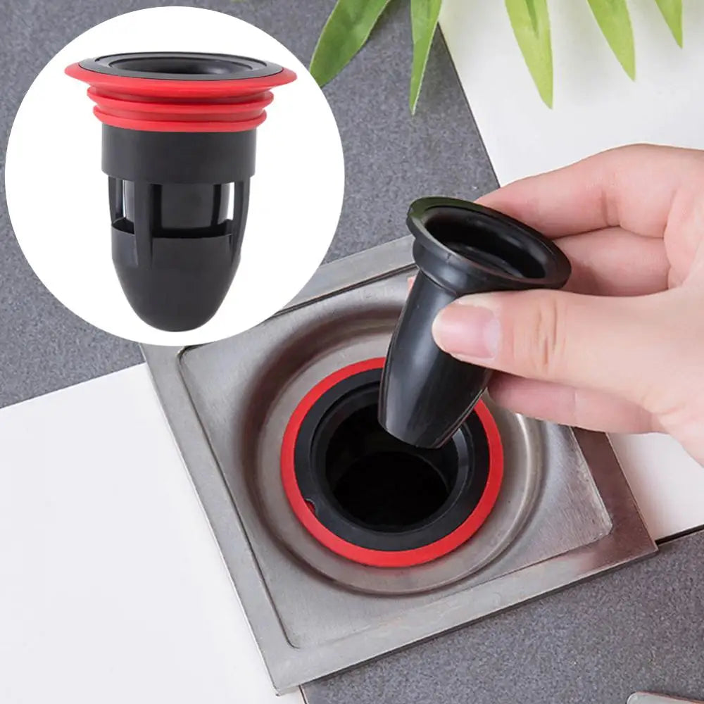 New Bath Shower Floor Strainer Cover Plug Trap Siphon Sink Kitchen Bathroom Water Drain Filter Insect Prevention Deodorant