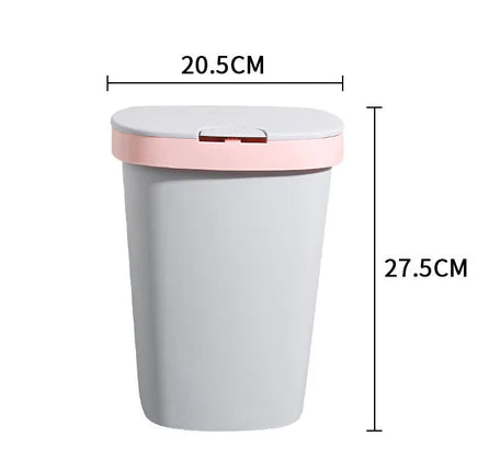 Automatic Flip Trash Bin for Kitchen & Bathroom