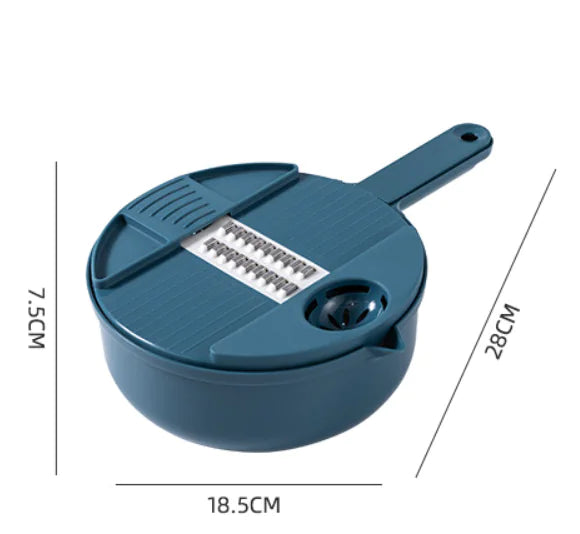 Upgraded Round Kitchen Vegetable Cutter - Multi-Functional