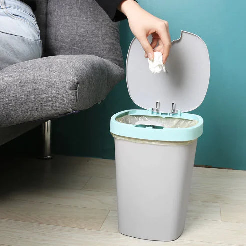 Automatic Flip Trash Bin for Kitchen & Bathroom