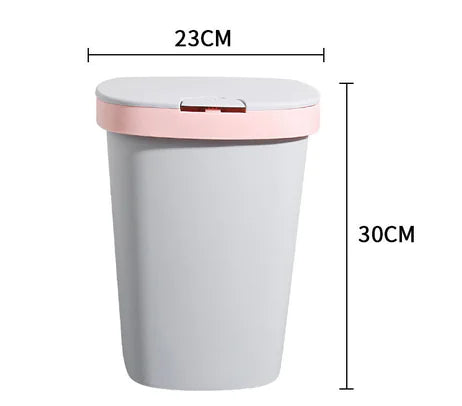 Automatic Flip Trash Bin for Kitchen & Bathroom