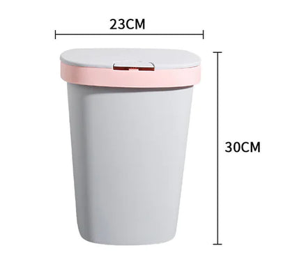 Automatic Flip Trash Bin for Kitchen & Bathroom