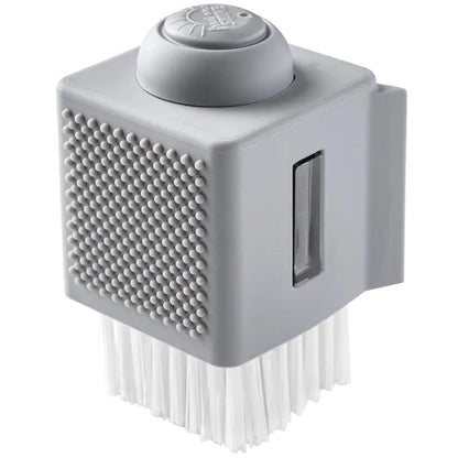 Automatic Liquid Dispenser Kitchen Pot Brush Cleaner